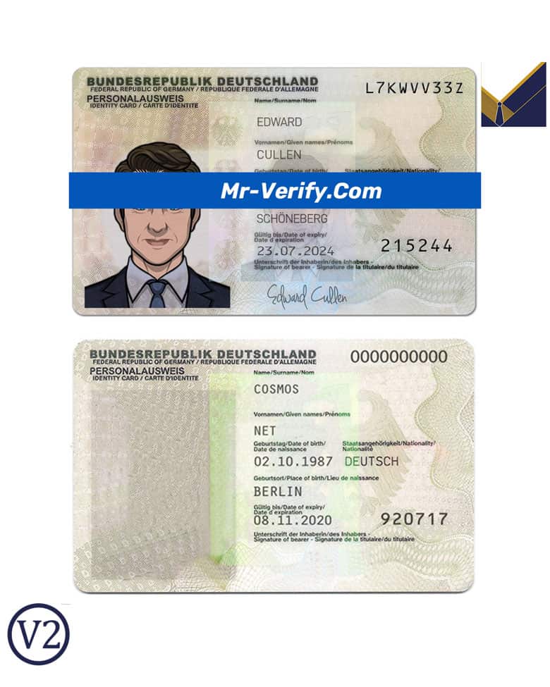 Germany-ID-Card-PSD-Template Germany-ID-Card-PSD-Template