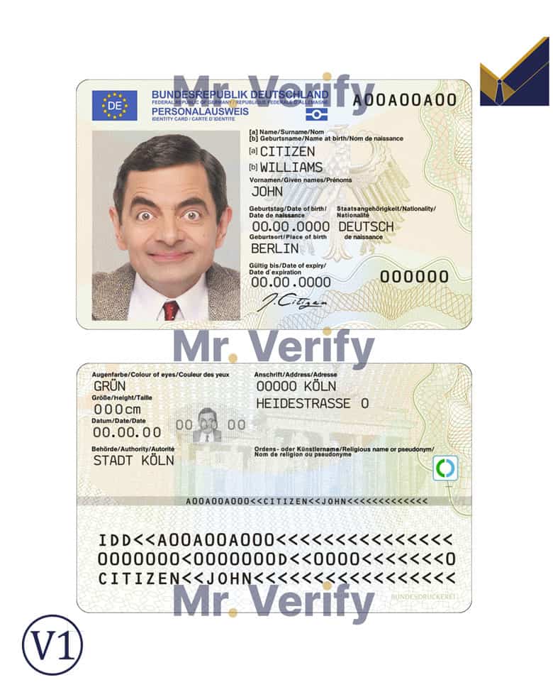 Germany-ID-template Germany-ID-template