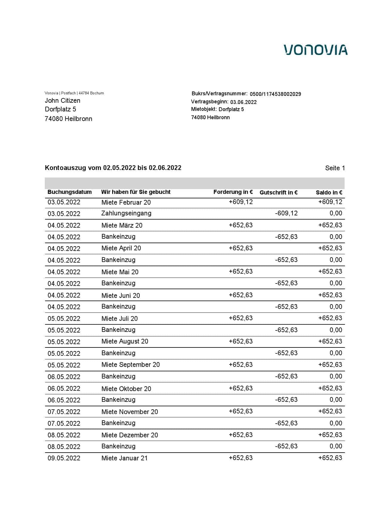 Germany-Vonovia-statement-on-deutsch-3-pages_000001.jpg Germany Vonovia bank statement, Word and PDF template, 3 pages