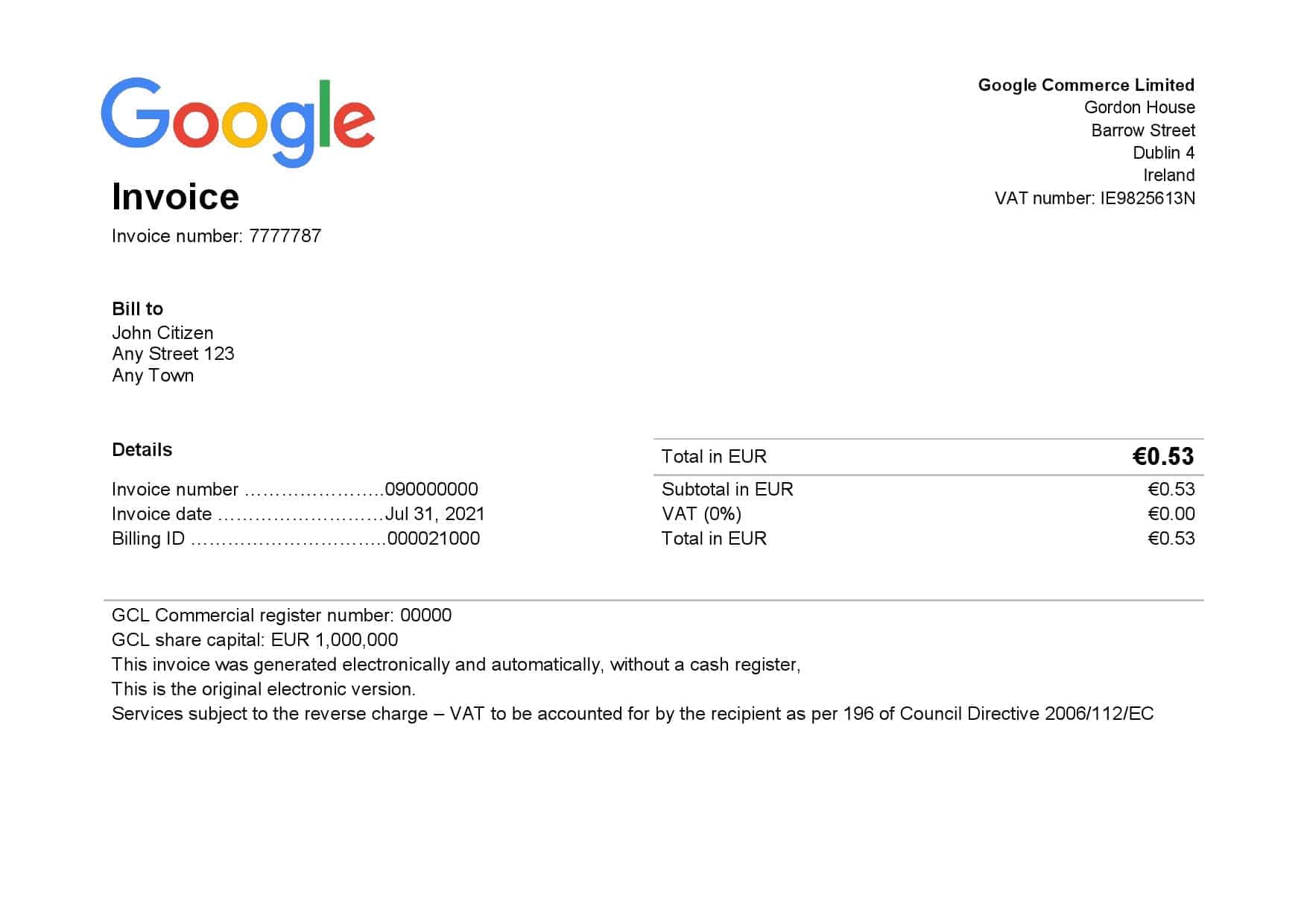 Google-invoice.jpg USA Google invoice template in Word and PDF format