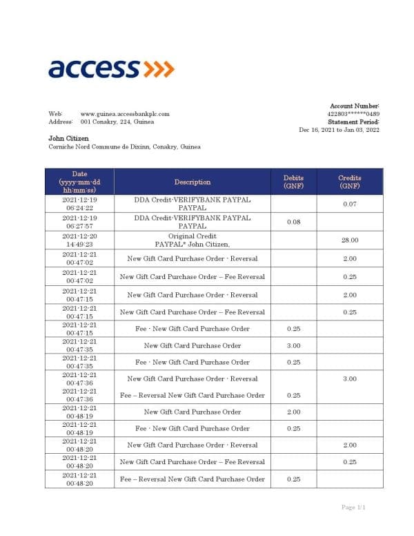 Guinea-Access-proof-of-address-bank-statement-template-in-Word-and-PDF-format.jpg Guinea Access proof of address bank statement template in Word and PDF format