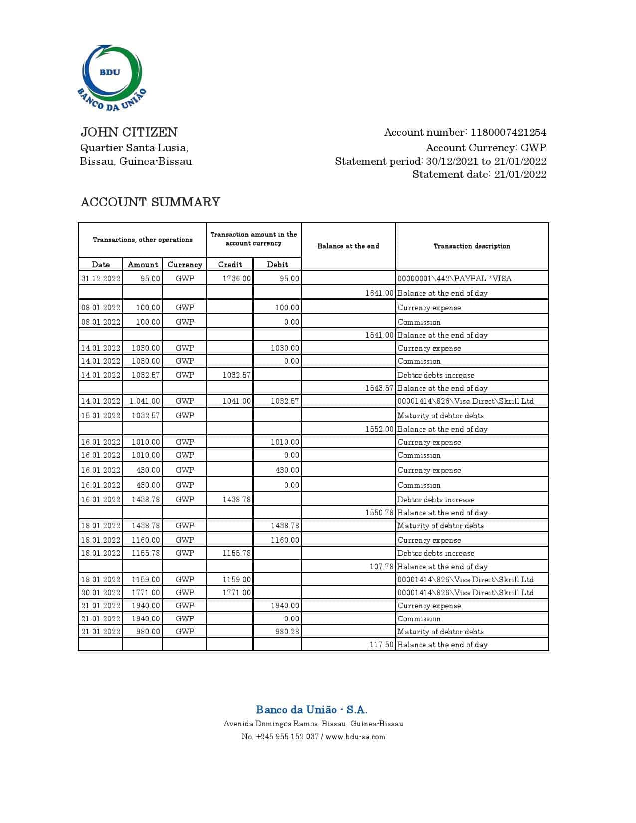 Guinea-Bissau-Banco-da-Uniao-bank-statement-Excel-and-PDF-template.jpg Guinea-Bissau Banco da Uniao bank statement Excel and PDF template