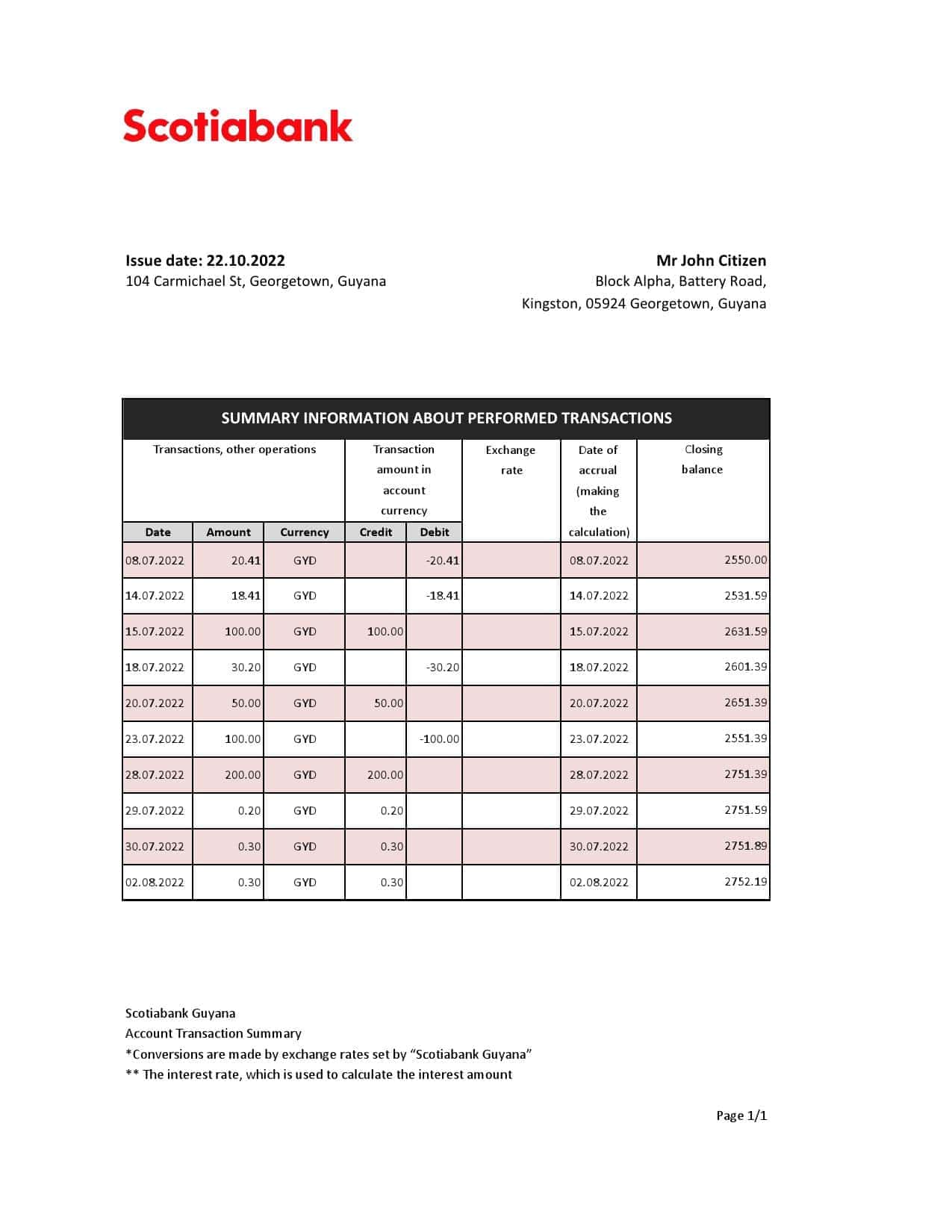 Guyana-Bank-of-Nova-Scotia-statement-Excel-and-PDF-template.jpg Guyana Bank of Nova Scotia statement Excel and PDF template