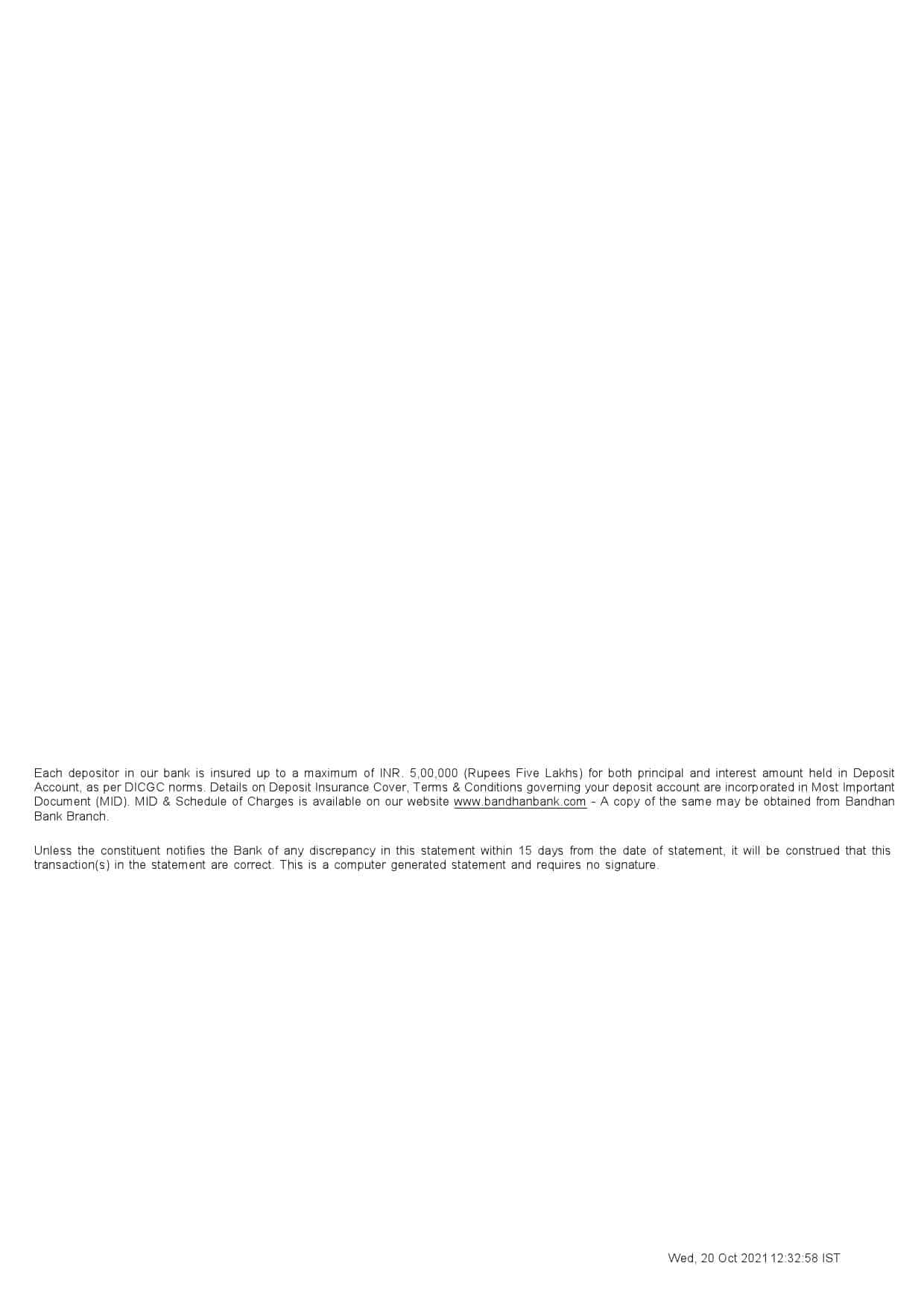 India-Bandhan-bank-statement_000002.jpg India Bandhan bank statement, Word and PDF template, 2 pages - Image 2