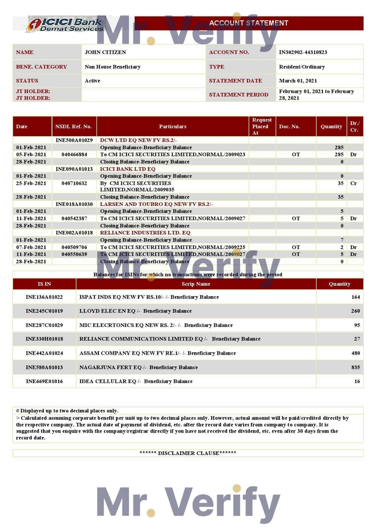 India-ICICI-Bank-Version.jpg India ICICI Bank statement template in .doc and .pdf format