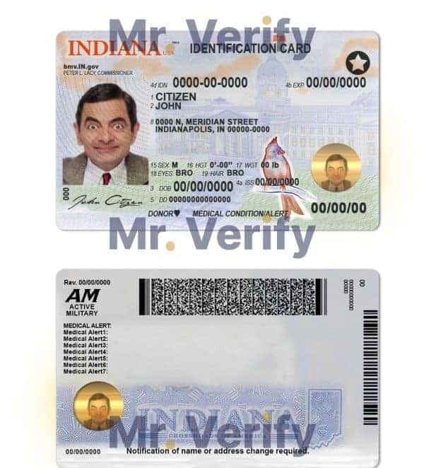 Indiana-ID-Card-PSD-Template-Scan.jpg USA Indiana State ID Template in PSD Format, Fully Editable