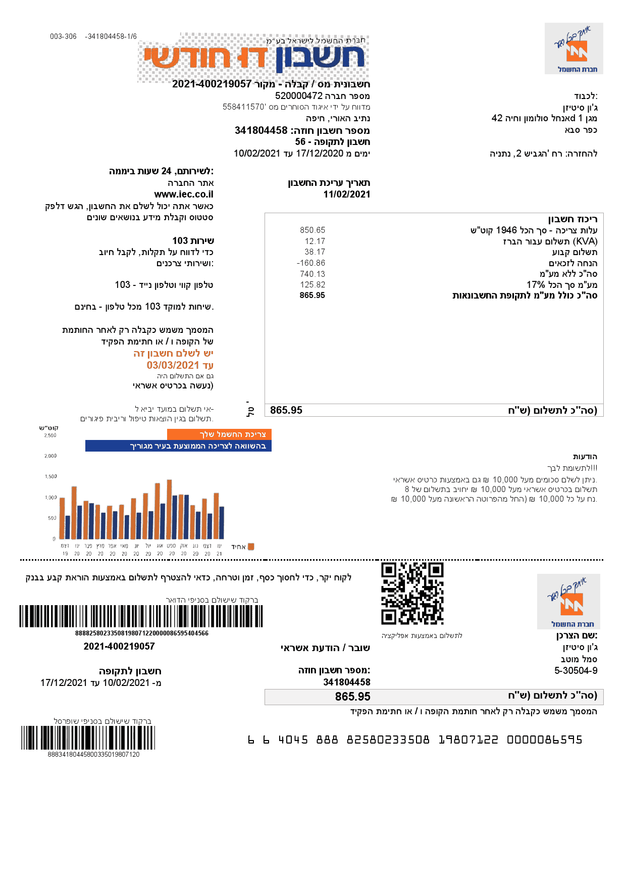 Israel-Electric-Corporation-Hebrew-word.png Israel Electric Corporation electricity utility bill template in Word and PDF format (.doc and .pdf)