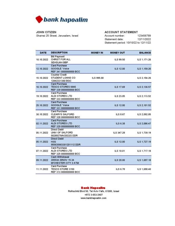 Israel-Hapoalim-bank-statement_000001-1.jpg Israel Hapoalim bank statement Excel and PDF template