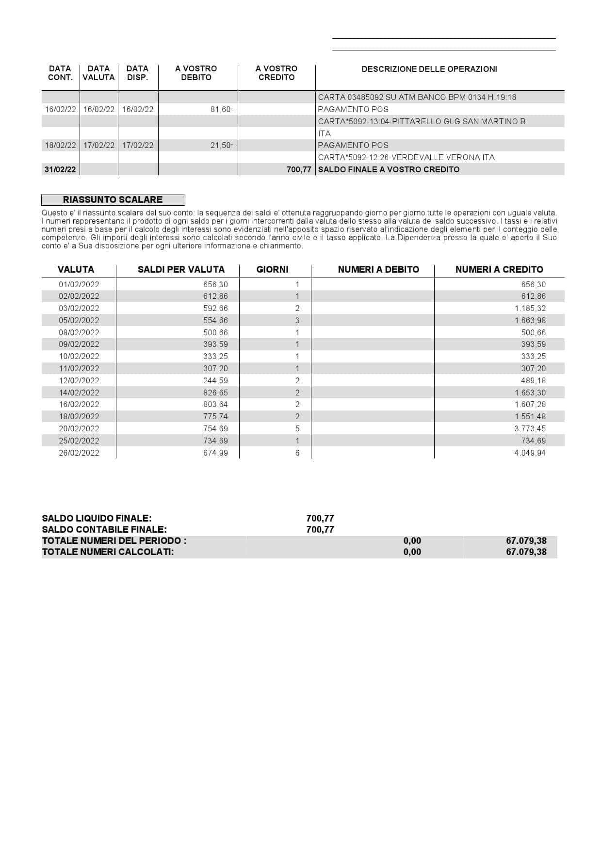 Italy-Banco-BPM-bank-statement-Word-and-PDF-template-8-pages-2.jpg Italy Banco BPM bank statement Word and PDF template, 8 pages - Image 2