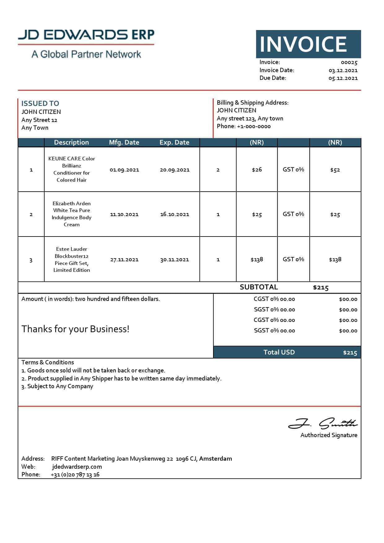 JD-invoice.jpg USA JD invoice template in Word and PDF format