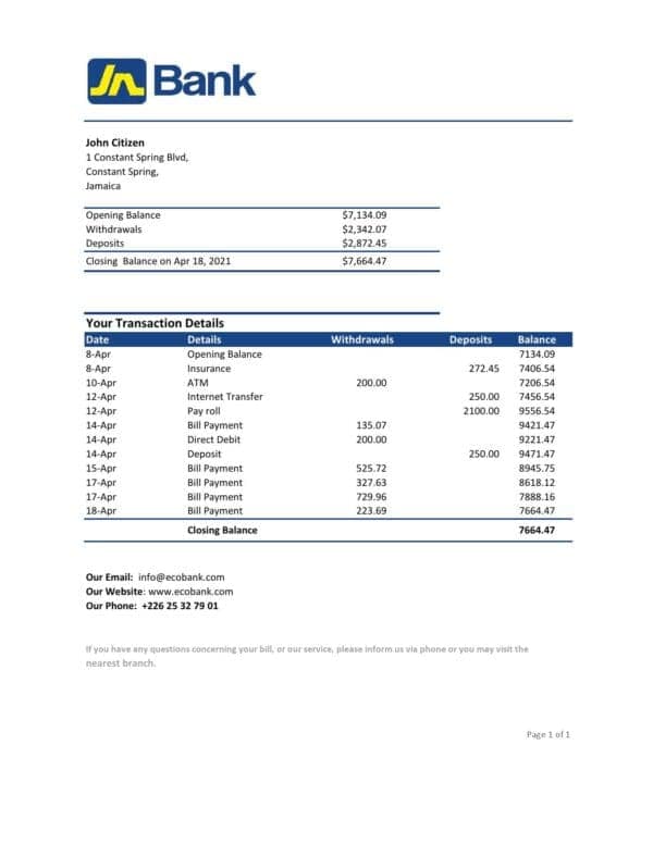 Jamaica-National-Bank_000001.jpg Jamaica National Bank statement easy to fill template in .xls and .pdf file format