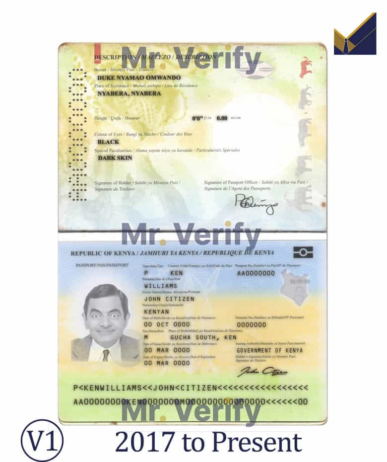 Kenya-Passport-Template-2017 Kenya-Passport-Template-2017