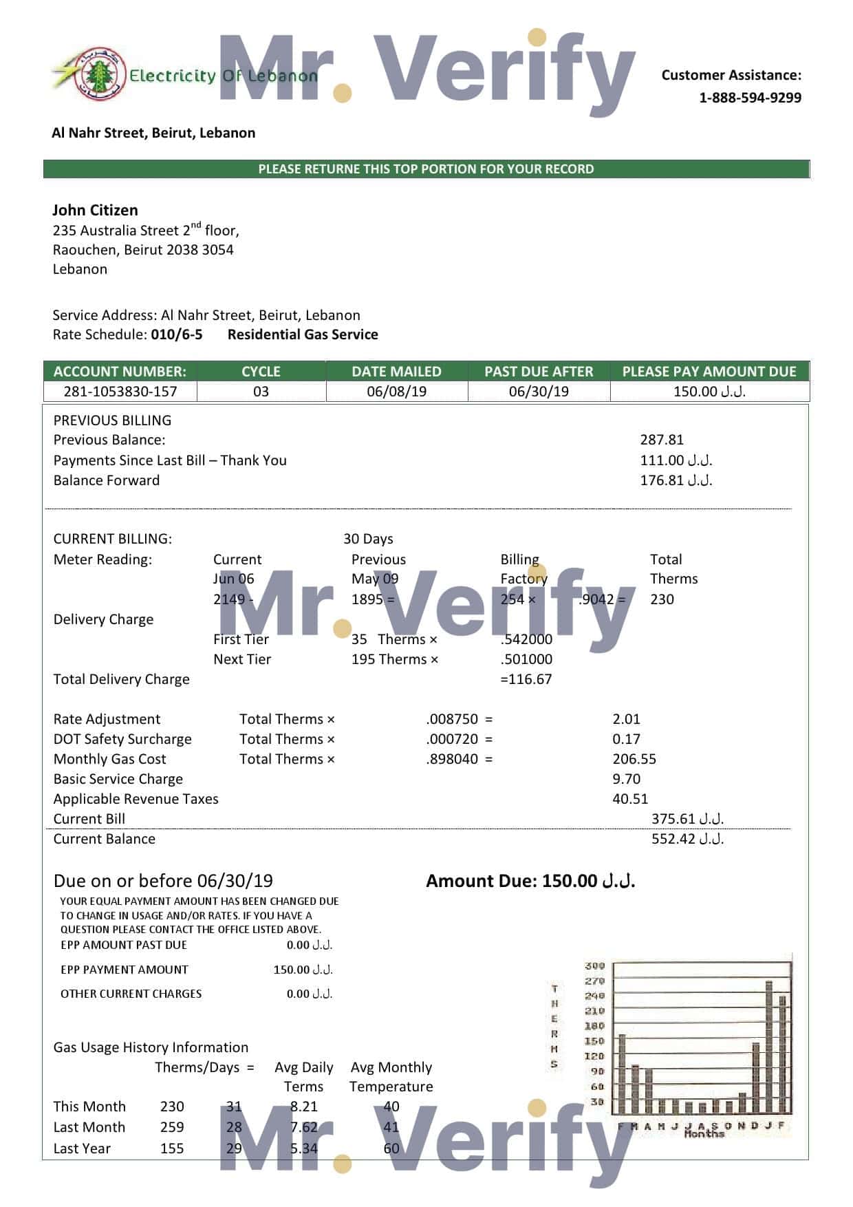 Lebanon-Electricity-of-Lebanon-utility-bill.jpg Lebanon Electricity of Lebanon utility bill template in Word and PDF format