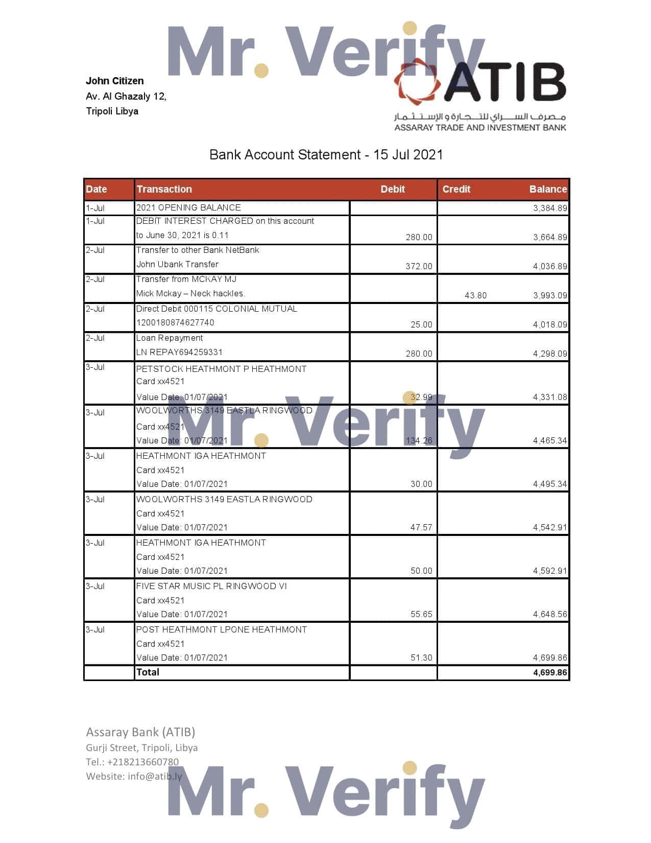 Libya-Assaray-Bank.jpg Libya Assaray Bank (ATIB) statement easy to fill template in Excel and PDF format