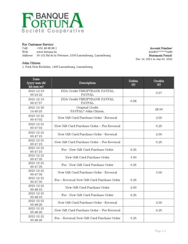 Luxembourg-Fortuna-Banque-bank-proof-of-address-statement-template-in-Word-and-PDF-format-.doc-and-.pdf-format.jpg Luxembourg Fortuna Banque bank proof of address statement template in Word and PDF format, .doc and .pdf format