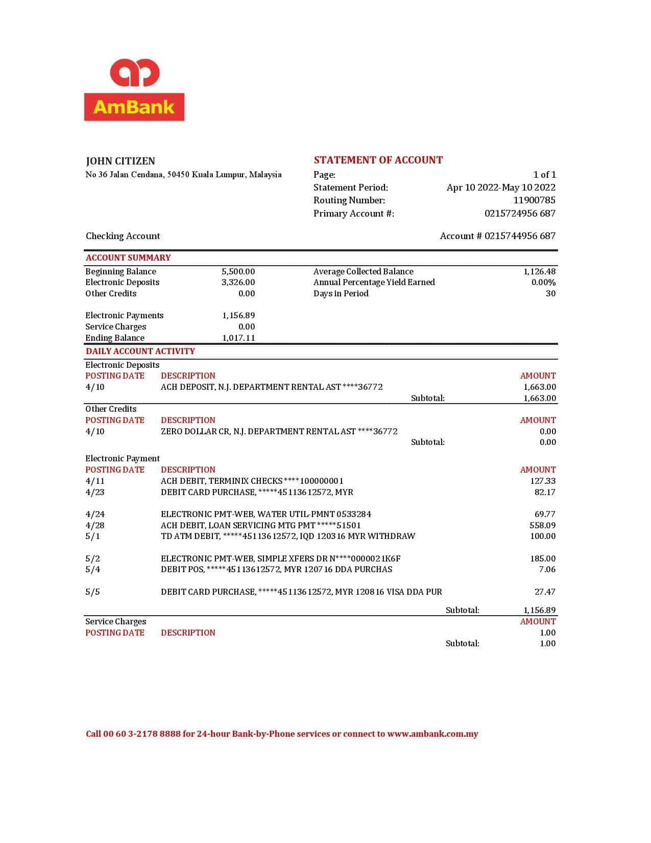 Malaysia-AmBank-bank-statement-Excel-and-PDF-template.jpg Malaysia AmBank bank statement Excel and PDF template