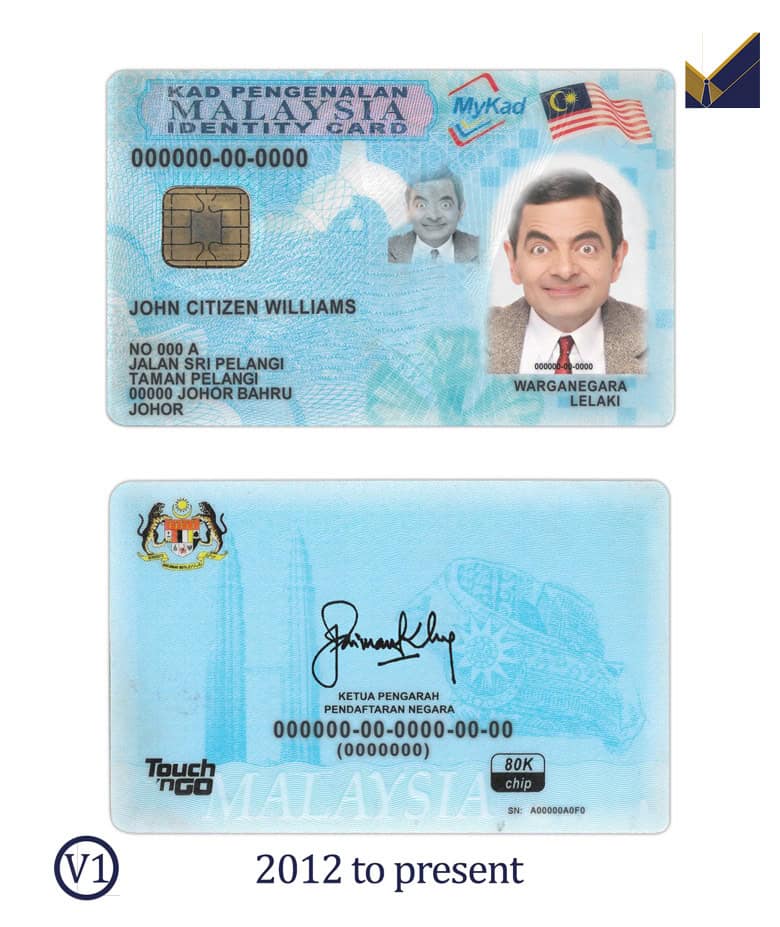 Malaysia-ID-card-template Malaysia-ID-card-template