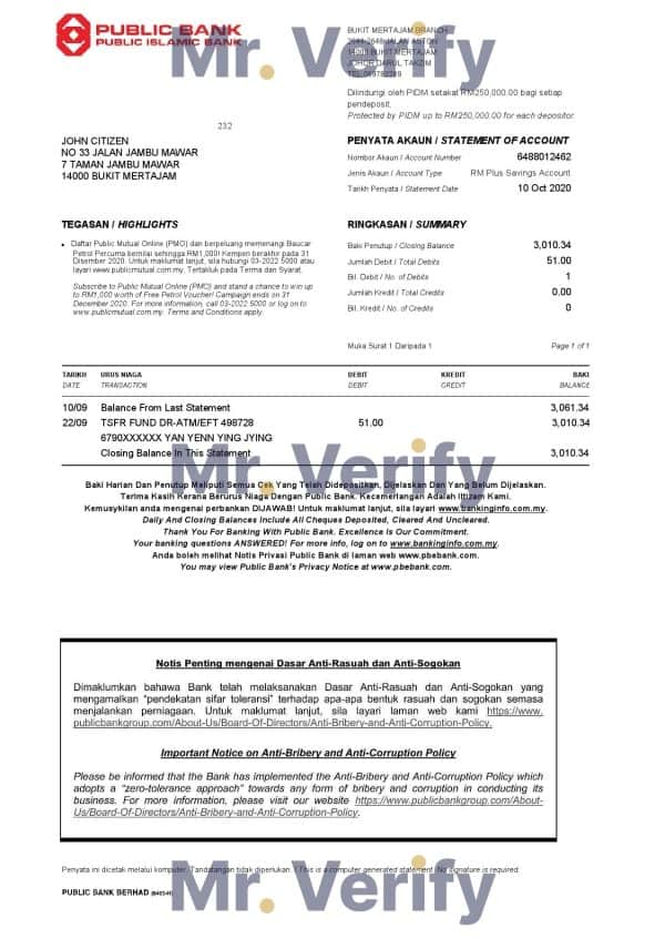 Malaysia-Public-bank-statement.jpg Malaysia Public bank statement template in Word and PDF format