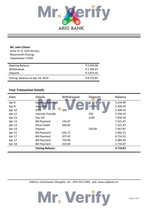 Mongolia-Arig-Bank-proof-of-address-statement-template-in-Word-and-PDF-format.jpg Mongolia Arig Bank proof of address statement template in Word and PDF format