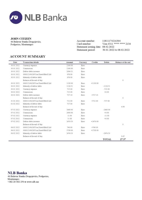 Montenegro-NLB-bank-statement-template-Word-and-PDF-format-.doc-and-.pdf.jpg Montenegro NLB bank statement template, Word and PDF format (.doc and .pdf)
