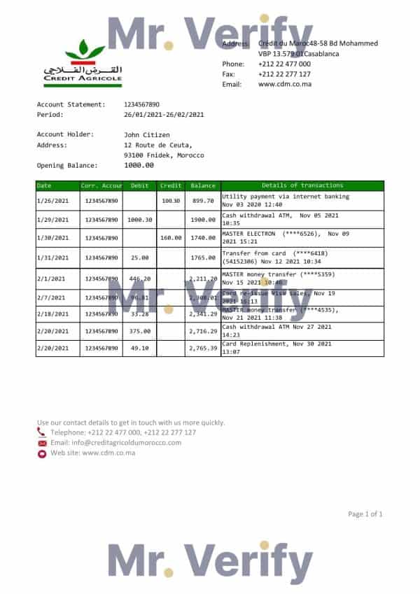 Morocco-Credit-Agricole-Bank-statement-template-in-Excel-and-PDF-format.jpg Morocco Credit Agricole Bank statement template in Excel and PDF format