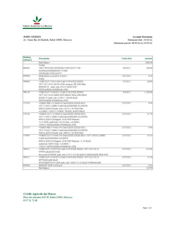 Morocco-Credit-Agricole-bank-statement-Excel-and-PDF-template.jpg Morocco Credit Agricole bank statement Excel and PDF template