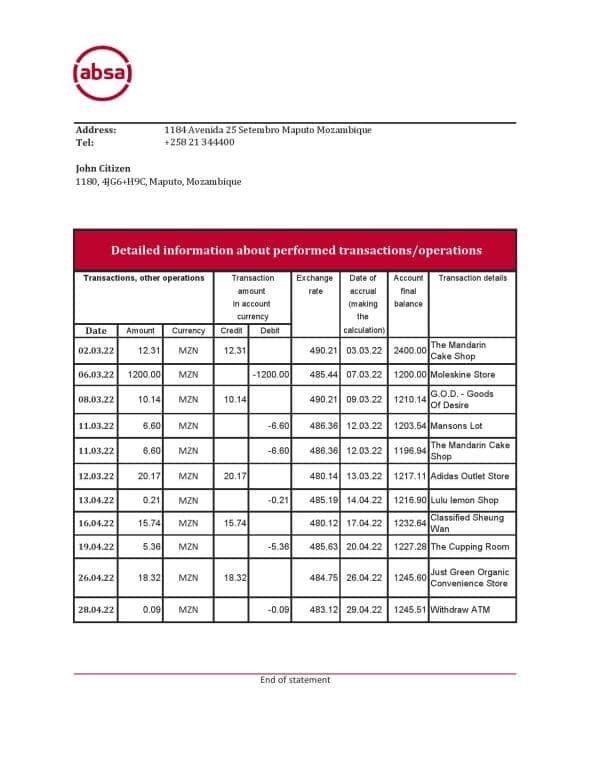 Mozambique-ABSA-bank-statement-Excel-and-PDF-template.jpg Mozambique ABSA bank statement Excel and PDF template