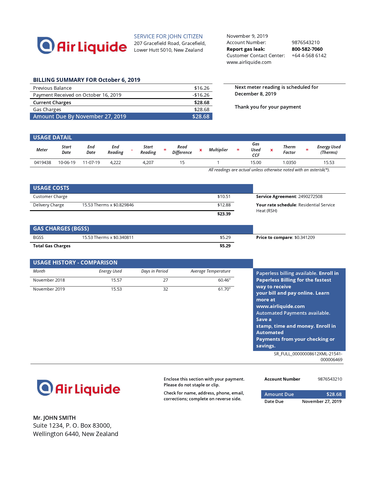 New-Zealand-Air-Liquide-gas.png New Zealand Air Liquide gas utility bill template in Word and PDF format