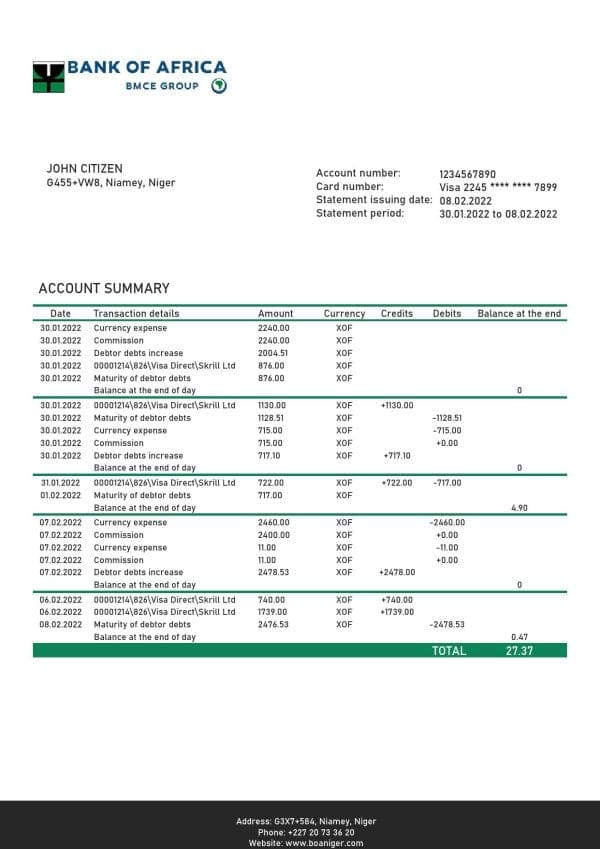 Niger-Bank-of-Africa-bank-statement-template-in-Word-and-PDF-format.jpg Niger Bank of Africa bank statement template in Word and PDF format