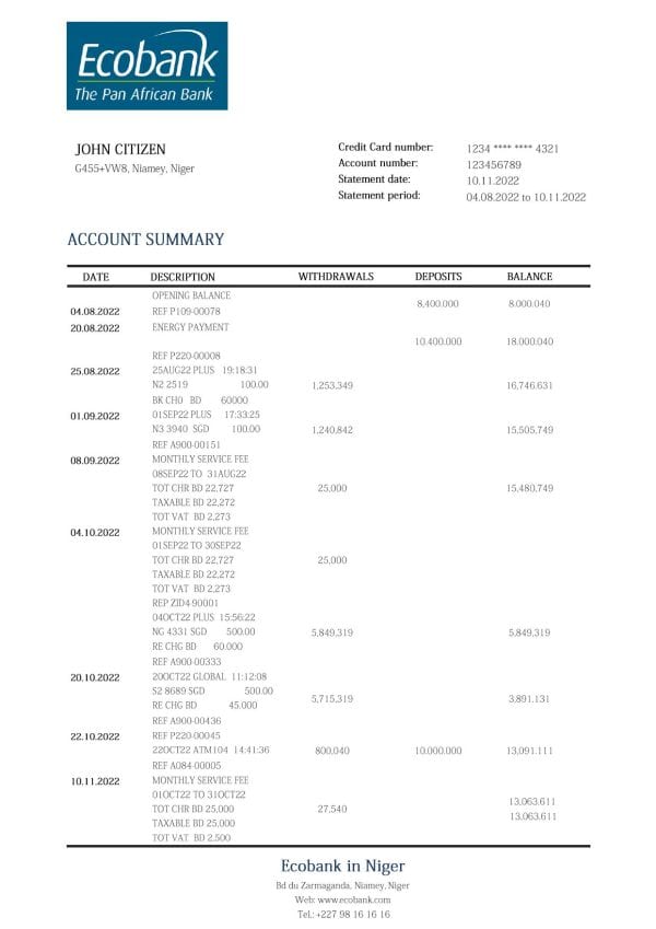 Niger-Ecobank-bank-statement-template-in-Word-and-PDF-format.jpg Niger Ecobank bank statement template in Word and PDF format