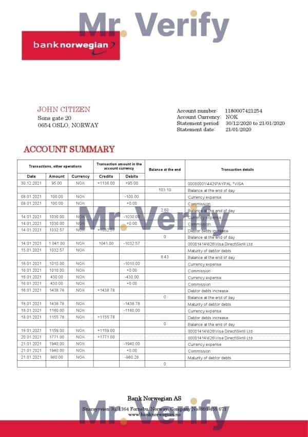 Norway-Bank-Norwegian-AS-bank-statement-easy-to-fill-template-in-Word-and-PDF-format.jpg Norway Bank Norwegian AS bank statement easy to fill template in Word and PDF format