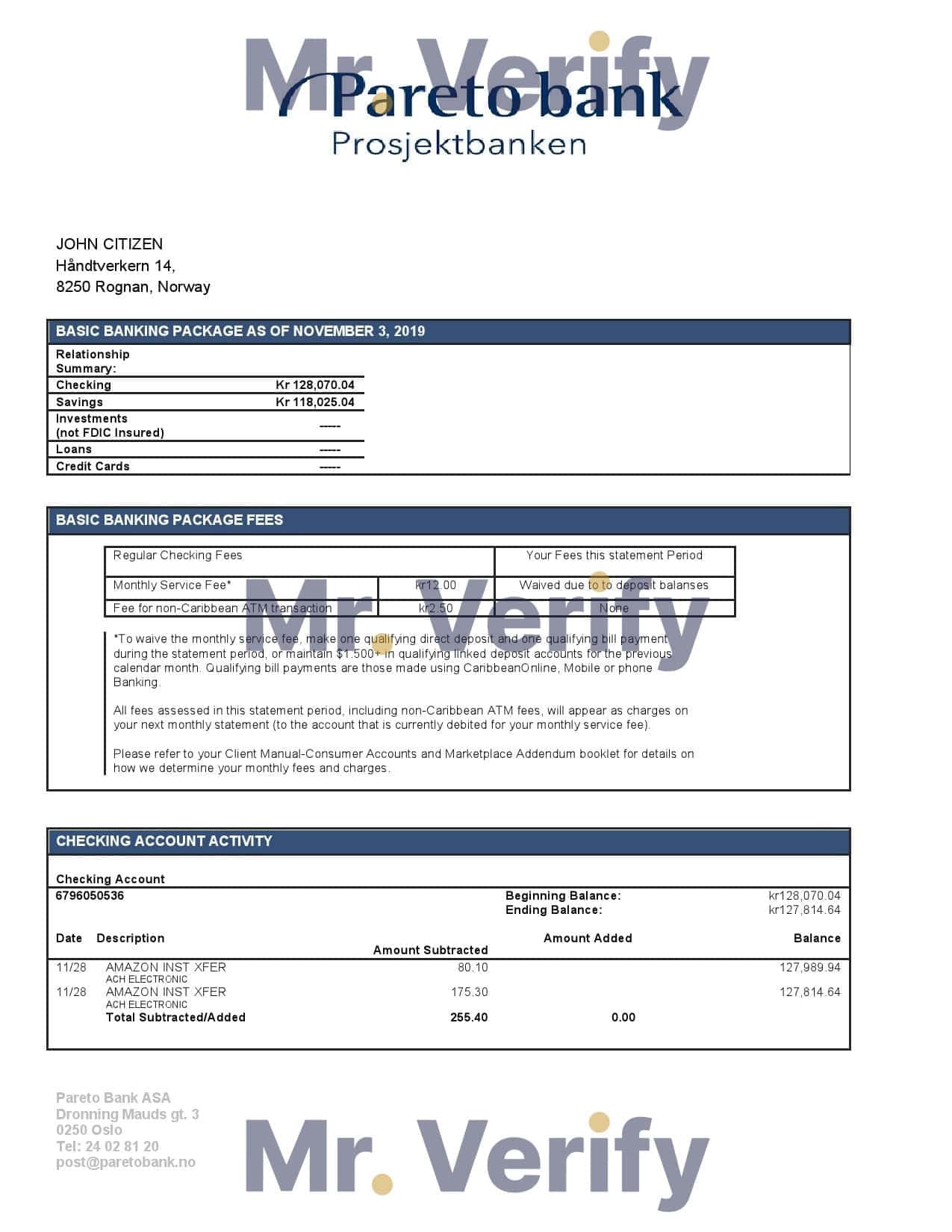 Norway-Pareto-Bank-statement-easy-to-fill-template-in-Word-and-PDF-format.jpg Norway Pareto Bank statement easy to fill template in Word and PDF format