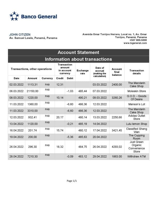 Panama-Banco-General-bank-statement-template-in-Word-and-PDF-format.jpg Panama Banco General bank statement template in Word and PDF format