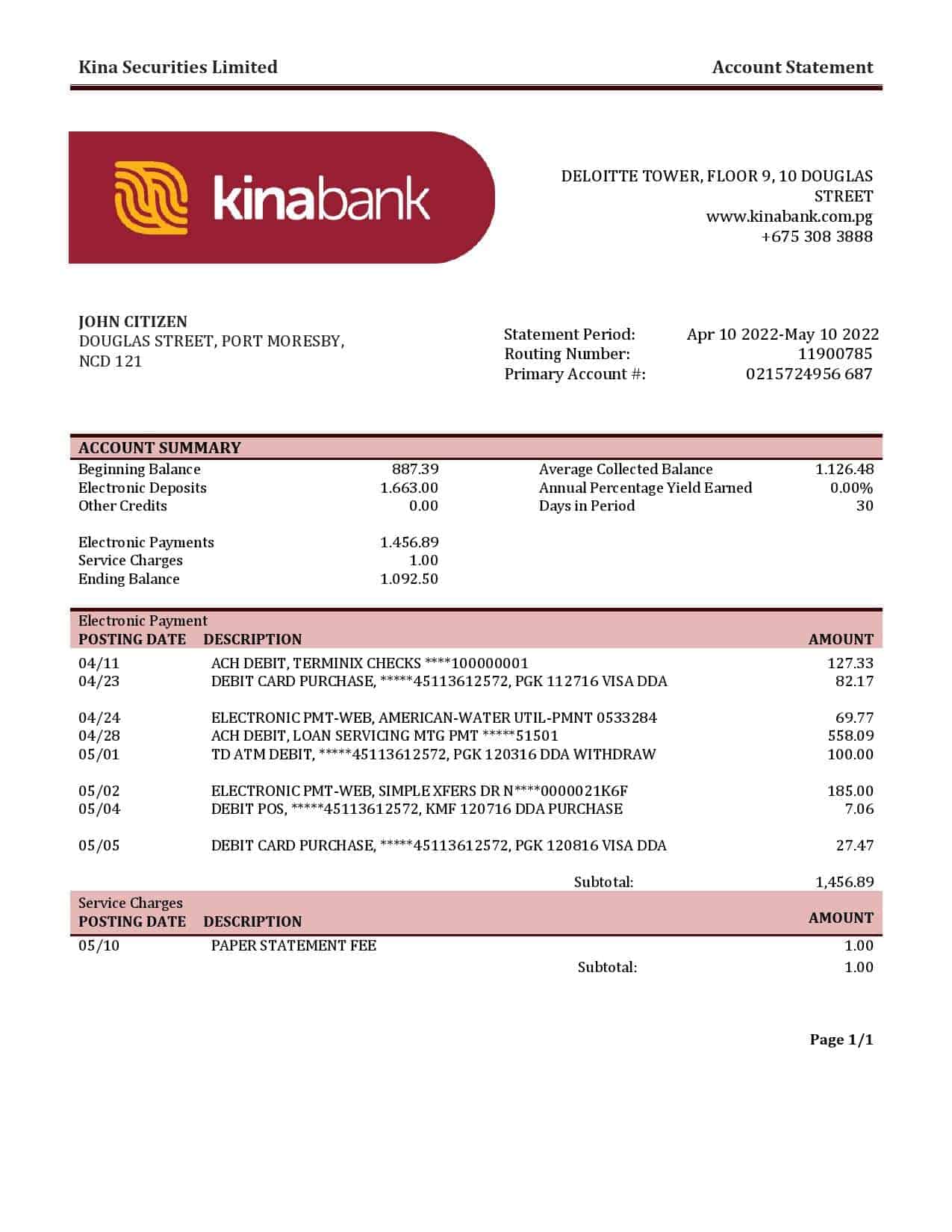 Papua-New-Guinea-Kina-Securities-Limites-bank-statement-template-in-Word-and-PDF-format.jpg Papua New Guinea Kina Securities Limites bank statement template in Word and PDF format