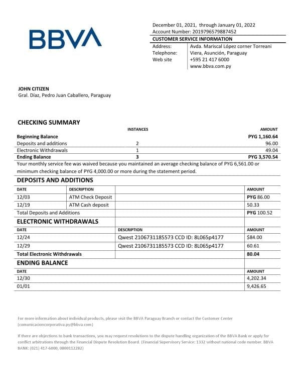 Paraguay-BBVA-bank-statement-template-in-Word-and-PDF-format.jpg Paraguay BBVA bank statement template in Word and PDF format