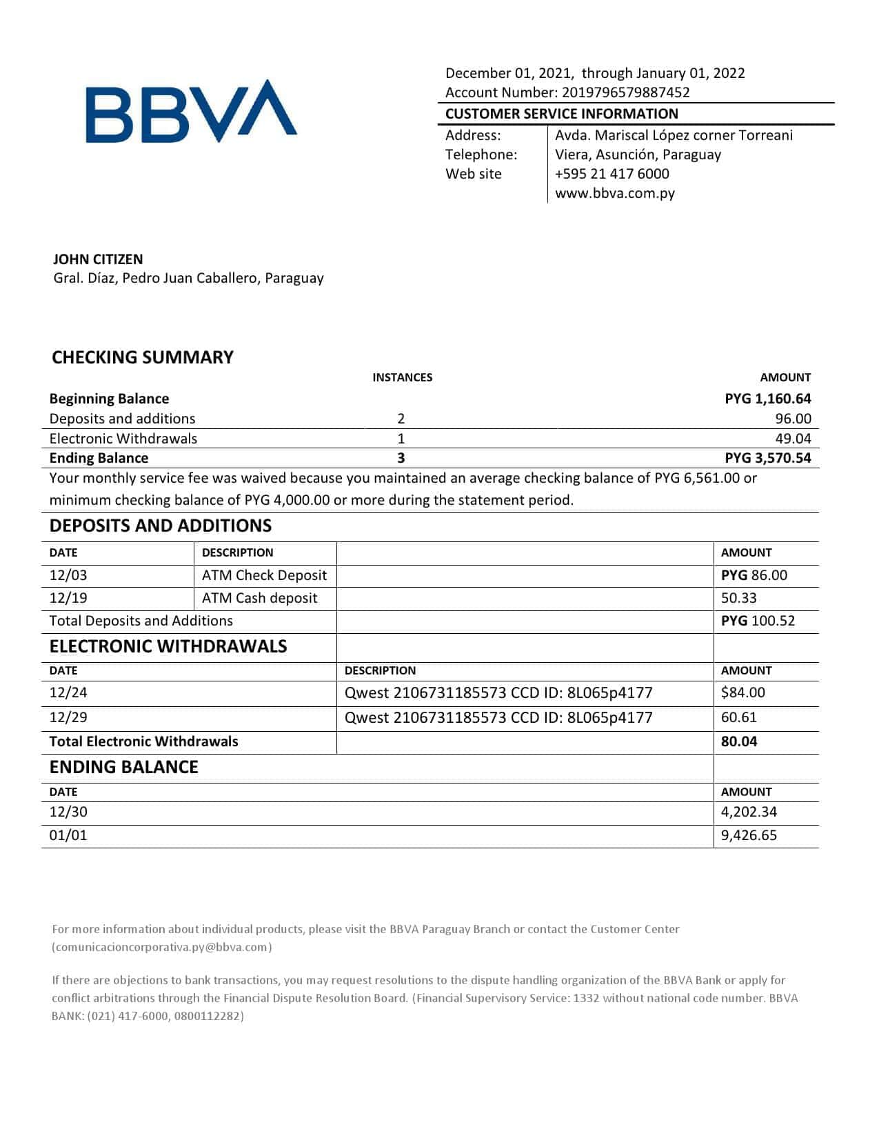Paraguay-BBVA-bank-statement-template-in-Word-and-PDF-format.jpg Paraguay BBVA bank statement template in Word and PDF format
