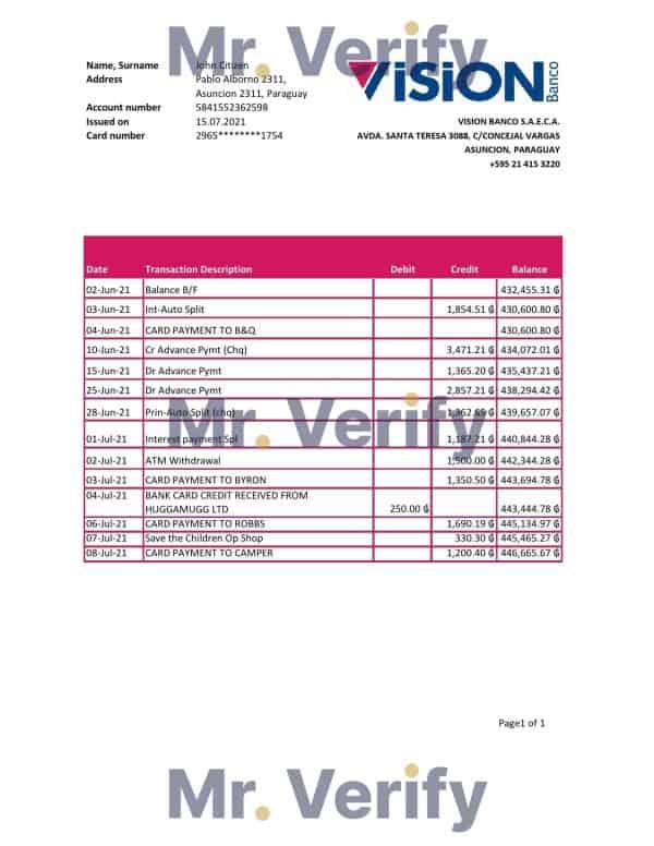 Paraguay-Vision-Banco-bank-statement-easy-to-fill-template-in-Excel-and-PDF-format.jpg Paraguay Vision Banco bank statement easy to fill template in Excel and PDF format