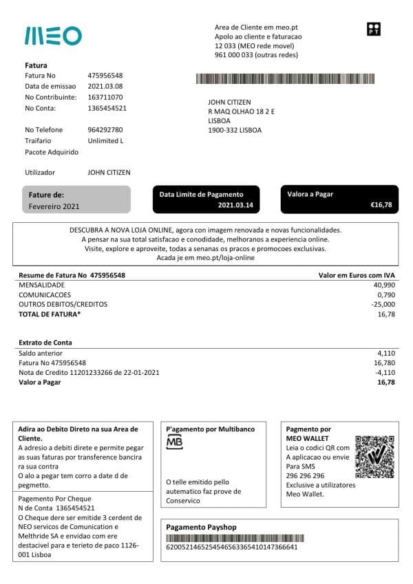 Portugal-MEO-utility-bill_000001.jpg Portugal MEO utility bill template in Word and PDF format, fully editable