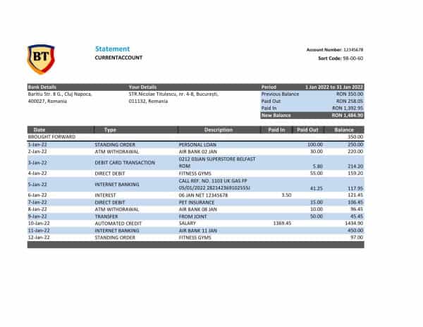 Romania-Banca-Transilvania-bank-statement-Excel-and-PDF-template.jpg Romania Banca Transilvania bank statement, Excel and PDF template