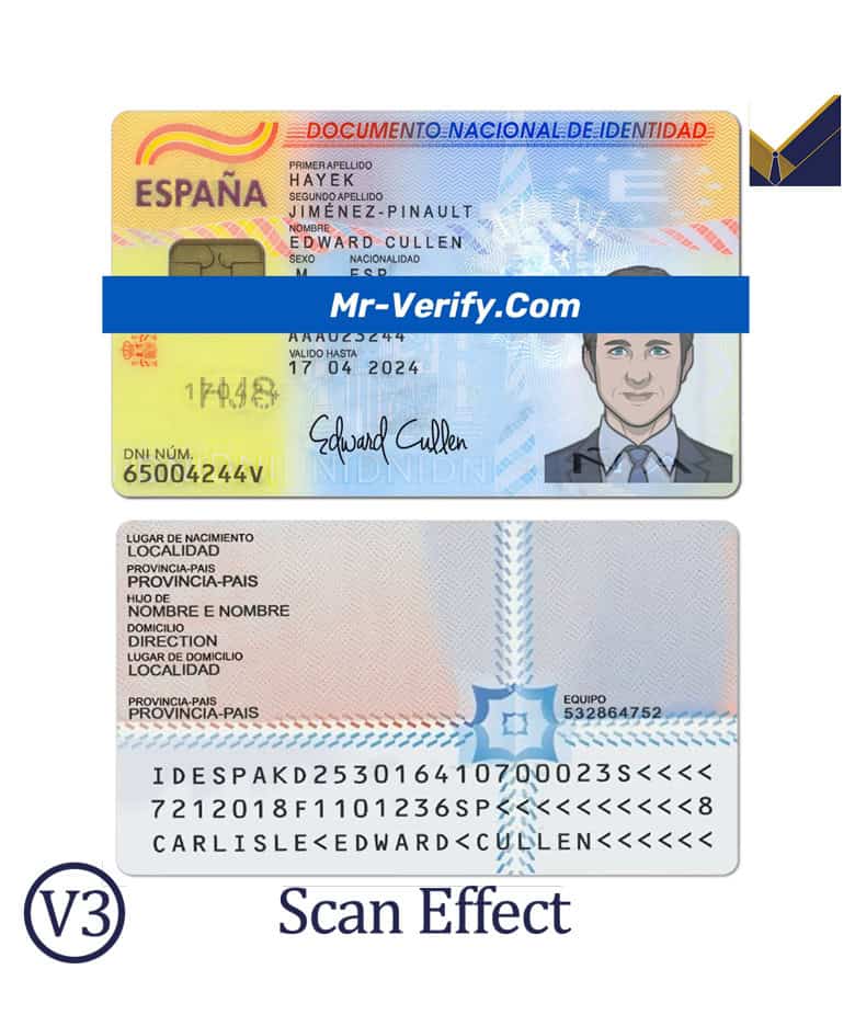SPain-ID-card-template-version3 SPain-ID-card-template-version3