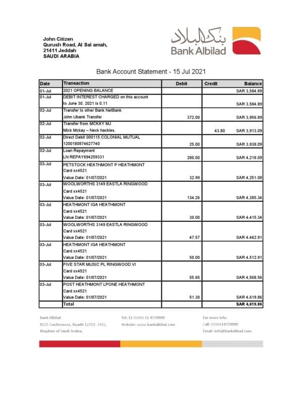 Saudi-Arabia-Bank-Albilad-bank-statement-easy-to-fill-template-in-Excel-and-PDF-format.jpg Saudi Arabia Bank Albilad bank statement easy to fill template in Excel and PDF format