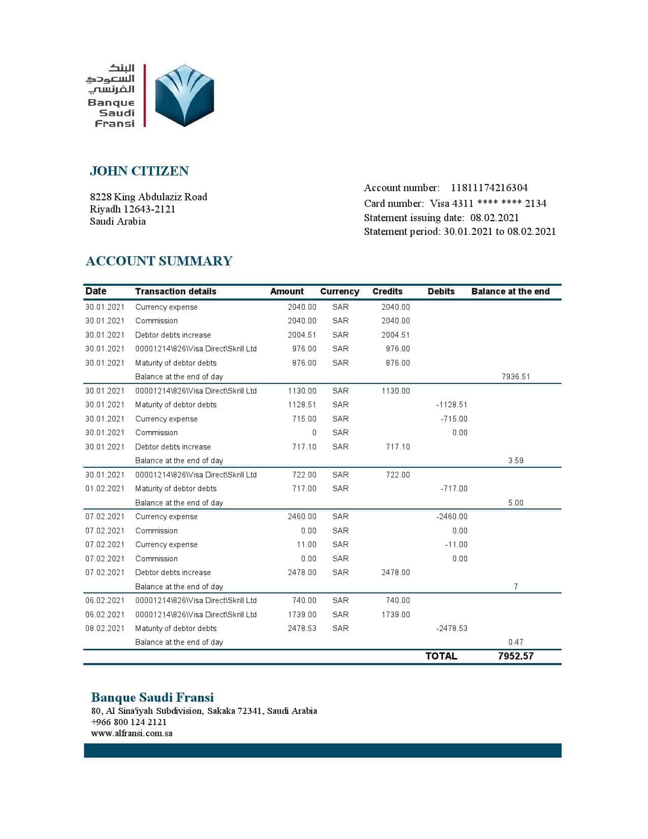 Saudi-Arabia-Banque-Saudi-Fransi-bank-statement-easy-to-fill-template-in-Excel-and-PDF-format.jpg Saudi Arabia Banque Saudi Fransi bank statement easy to fill template in Excel and PDF format