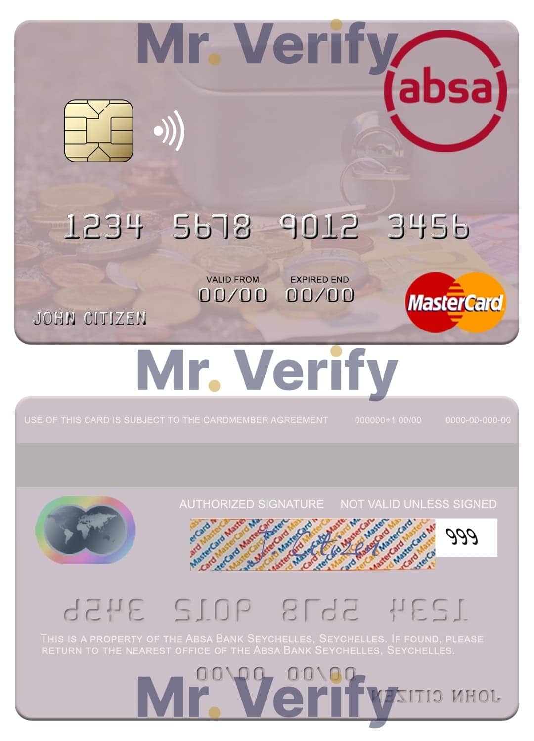 Seychelles Absa Bank Seychelles mastercard Fillable Seychelles Absa Bank Seychelles mastercard Templates