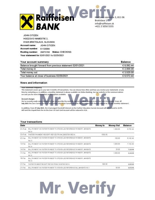 Slovakia-Raiffeisen-Bank-statement-easy-to-fill-template-in-Excel-and-PDF-format.jpg Slovakia Raiffeisen Bank statement easy to fill template in Excel and PDF format
