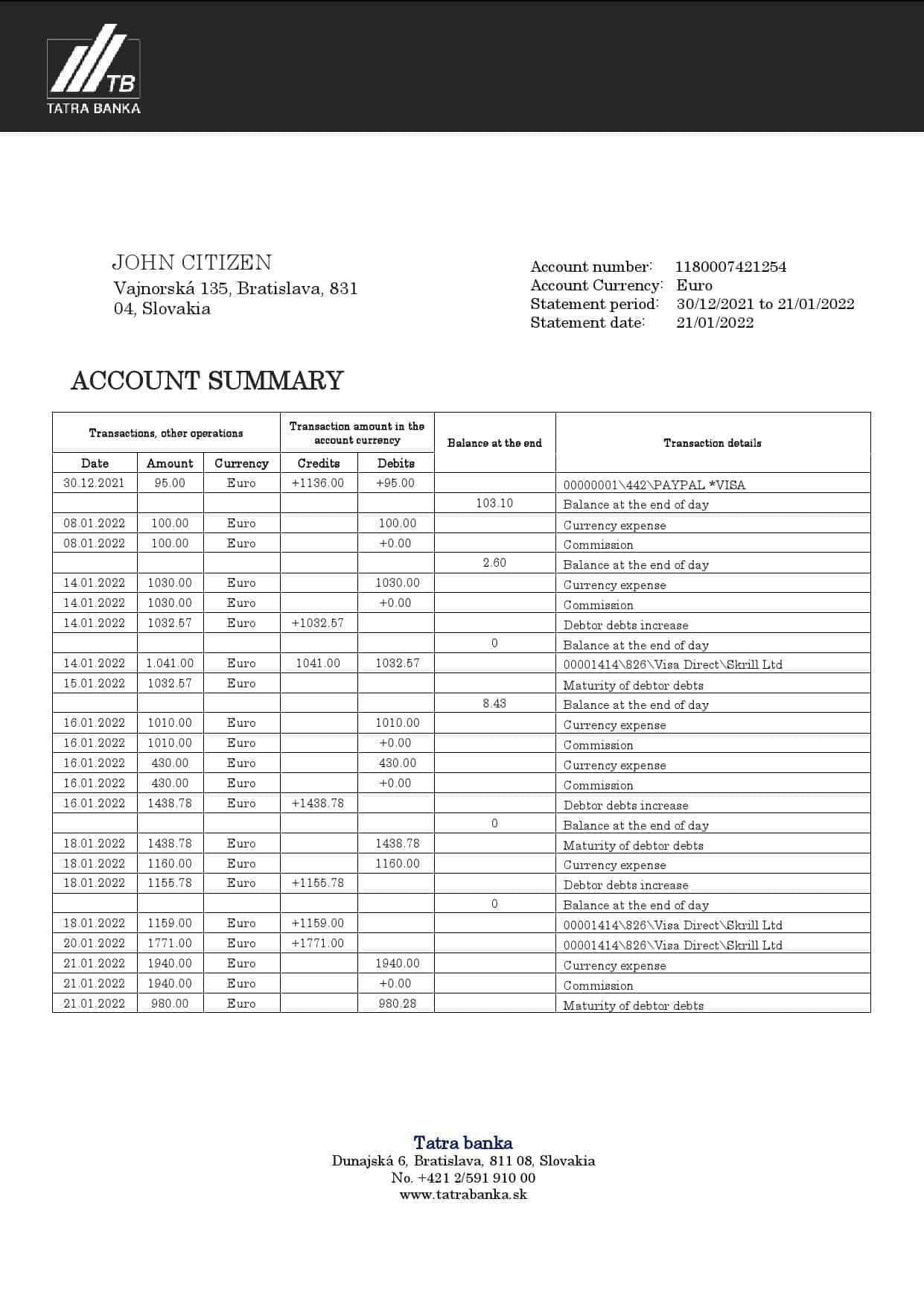 Slovakia-Tatra-bank-statement-template-in-Word-and-PDF-format.jpg Slovakia Tatra bank statement template in Word and PDF format