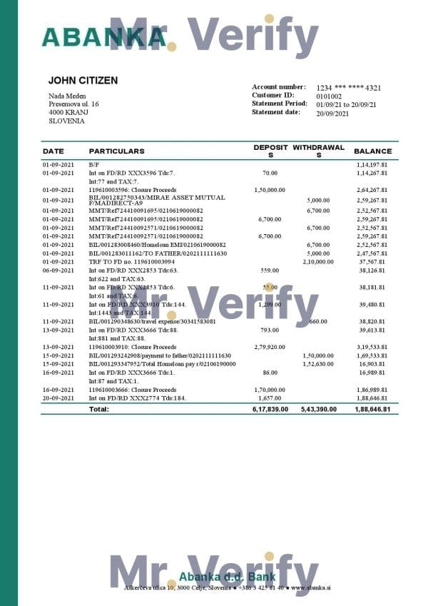 Slovenia-Abanka-d.d-bank-statement-template-in-Word-and-PDF-format.jpg Slovenia Abanka d.d bank statement template in Word and PDF format