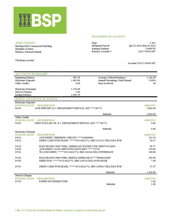 Solomon-Islands-BSP-bank-statement-template-in-Word-and-PDF-format.jpg Solomon Islands BSP bank statement template in Word and PDF format