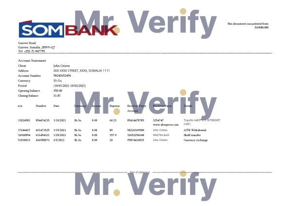 Somalia-Sombank-bank-statement-template-in-Excel-and-PDF-format.jpg Somalia Sombank bank statement template in Excel and PDF format