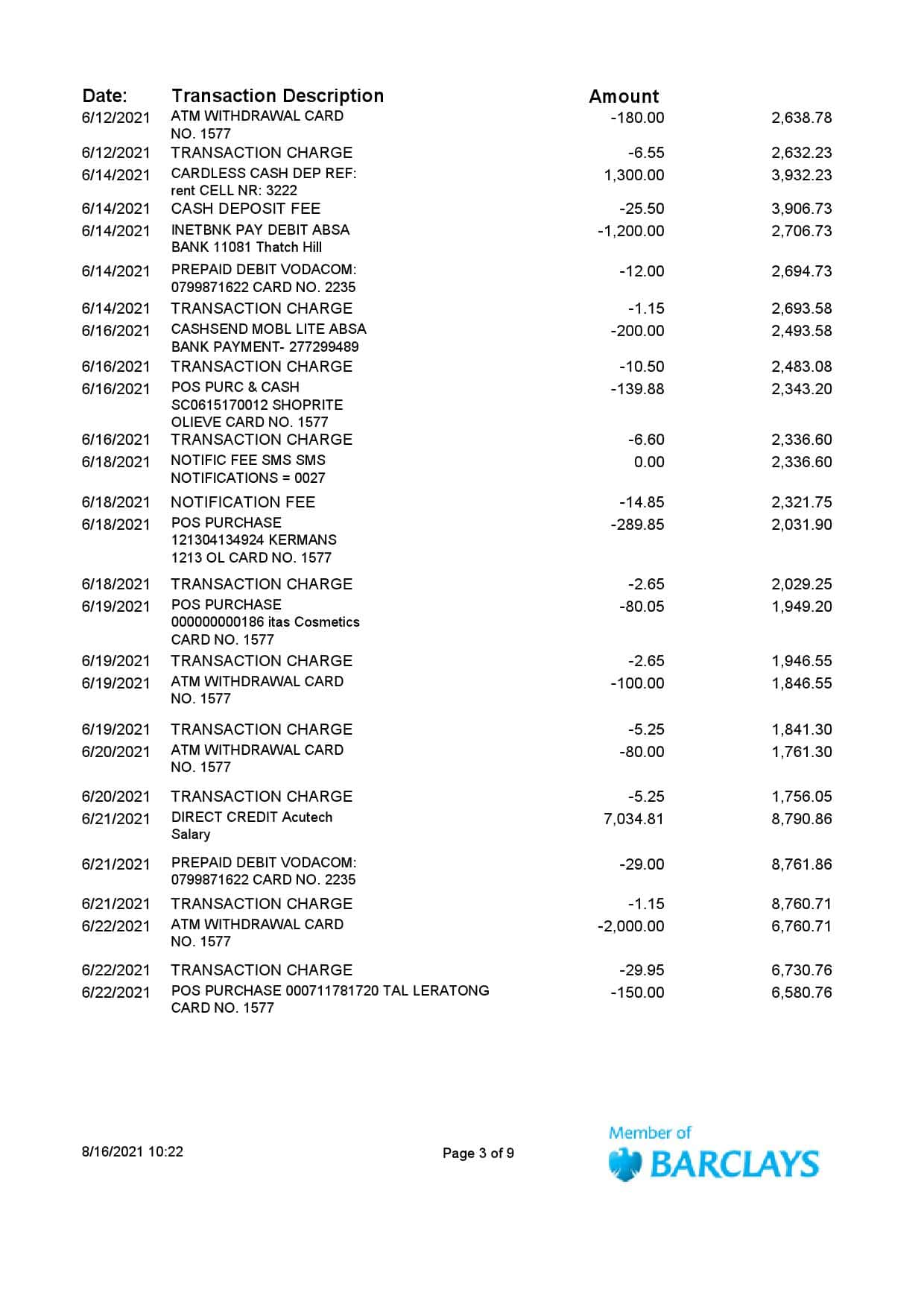 South-Africa-ABSA-bank-statement-easy-to-fill-template-in-Excel-and-PDF-format-9-pages-3.jpg South Africa ABSA bank statement easy to fill template in Excel and PDF format (9 pages) - Image 3