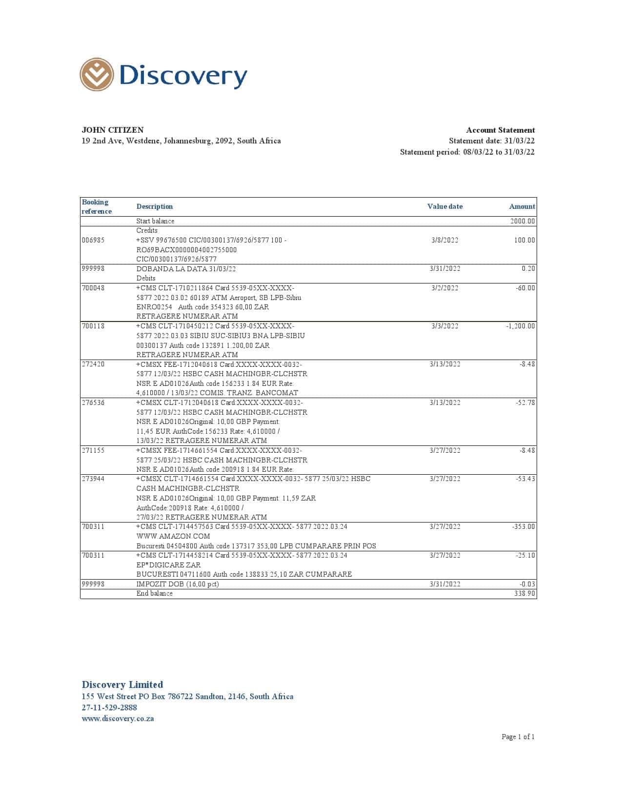 South-Africa-Discovery-bank-statement-Excel-and-PDF-template.jpg South Africa Discovery bank statement, Excel and PDF template